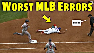 MLB  Worst Errors August 2023