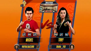 Cobra Kai: Card Fighter - Ranked Mode as Miguel (Part 13)
