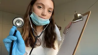 [ASMR] Doctor Examination Roleplay👩‍⚕️