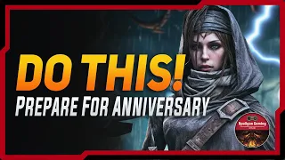 DO THIS NOW - Prepare For Anniversary Update & New Class - Diablo Immortal