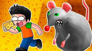 ESCAPO DE LA RATA GIGANTE EN ROBLOX 🧀🐀 | CHEESE ESCAPE MOMENTOS DIVERTIDOS 😂 | JONDRES GC