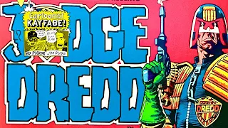 1st Judge Dredd Comic Book! BRIAN BOLLAND + Judge Dredd Invade America! I AM THE LAW! Pat Mills
