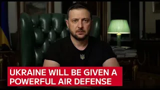 There are some arrangements! Ukraine will be given a powerful air defense! Zelensky's address