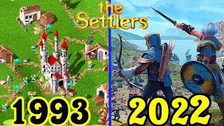 Evolution of The Settlers Games ( 1993-2022 )