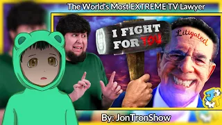 Reacting to "The World's Most EXTREME TV Lawyer" by @JonTronShow