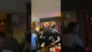 Shearer is a wanker Sunderland fans take over Bolton pub