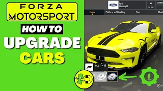 Forza Motorsport How to Upgrade Cars