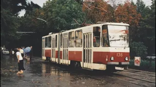 Трамвай Tatra KT4SU #136