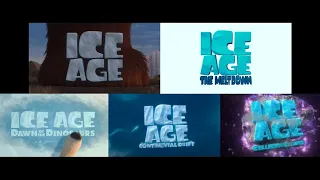 Evolution of Ice Age films Opening Titles (2002-2016)