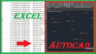 COMO PASAR PUNTOS DE EXCEL A AUTOCAD CIVIL 3D - SUPER FACIL