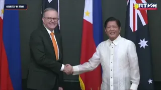 Marcos meets Australian PM Anthony Albanese in Malacañang