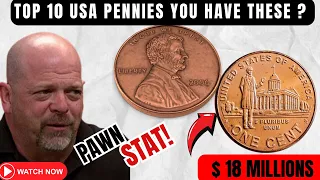 "TOP ULTRA 10 USA Pennies: Worth Millions IF YOU HAVE IT? @CoinsHeritage1