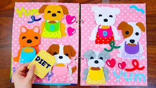 강아지 유치원에서 생긴일 DOGGIE DAYCARE FELTBOOK:)낮잠시간펠트