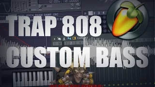 Fl Studio - How to make a Custom Trap 808 Bass [Speed Tutorial]