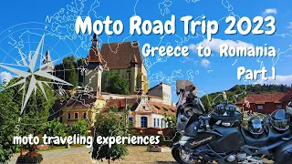 Moto Road Trip 2023 - Greece to Romania - (Kalamata, Kerkini, Rila, Vidin) - Honda Varadero 1000