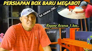 KABAR STROM AUDIO BELI CNC PERSIAPAN BOX BARU MEGABOTNYA