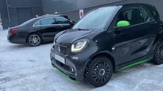 Электро Smart Fortwo 453 Electric Drive Greenflash 10/2017 год