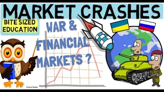 How have past market crashes reacted to war?