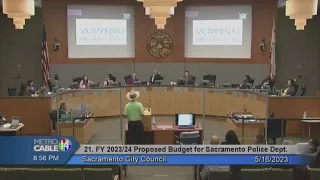 Sacramento council meeting gets heated with police budget up for discussion