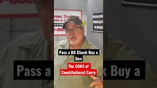 The CONS of Constitutional Carry #learntoshoot #firearmstraining #gunsafety #concstitutionalcarry