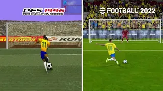 TENDANGAN PENALTI: PES 1996 - 2022