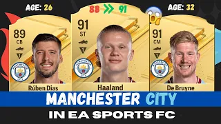 [OFFICIAL] MANCHESTER CITY EAFC 24 RATINGS 😱🔥 │ FIFA 24 RATINGS ft. Haaland, De Bruyne, Rodri...