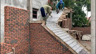 The Most Accurate Step-By-Step Technique Of Building Stairs In The House With Reinforced Concrete