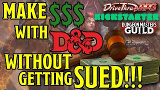 How to Make Money with Dungeons and Dragons Legally