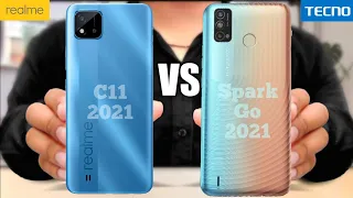 Realme C11 2021 Vs Tecno Spark Go 2021