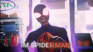 I AM SPIDER MAN 🕸️🔥 | Spider man Miles morales Edit | Kr Ishann