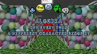 FNF - Algebra but every turn a different character sings it (Late New Year Special)