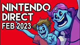 Matt & Liam's Bomb-Ass Reactions to Nintendo Direct! (Feb 2023)