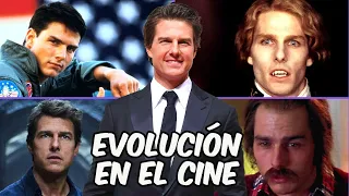 La Evolución de Tom Cruise en el cine. Top Gun, La Momia, Misión Imposible, La Guerra de los Mundos.