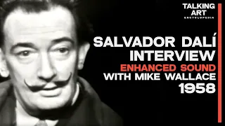 Salvador Dali Interview with Mike Wallace (1958) (Enhanced Sound)