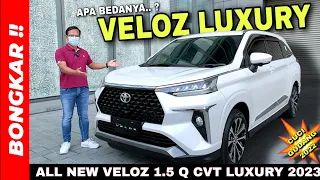 Bongkar !! Toyota All New Veloz 1.5 Q CVT LUXURY 2023 Non TSS || Review Exterior & Interior Terbaru