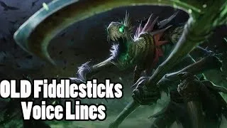 OLD Fiddlesticks Voice Lines (Interactions)