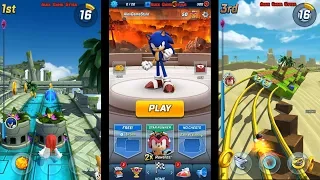 Sonic Forces: Speed Battle (EN) - Multiplayer game in the running style (Android Gameplay)