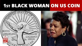 Poet Maya Angelou Becomes The First African American Woman To Appear On US Coin