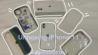 Unboxing iPhone 11 + accessories