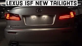 How To Install 2006-2014 Lexus IS 250, 350, ISF Tail Lights - NEW VLAND STYLE!