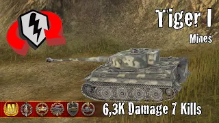 Tiger I  |  6,3K Damage 7 Kills  |  WoT Blitz Replays