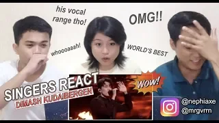 [SINGERS REACT] Dimash - World's Best 2019 Performance