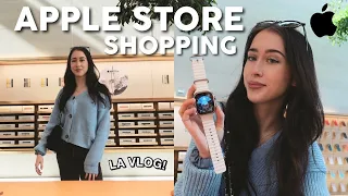 Apple Store Shopping in LA | iPhone 14 Pro Max & Apple Watch