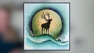 The Stag on a Hill - A card making tutorial