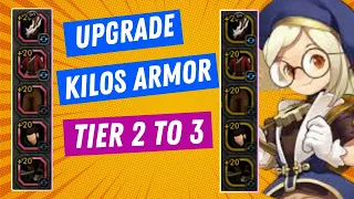 How to Upgrade Armor Kilos Tier 2 - 3 Sparkling Dragon Nest Private Server PC 2023