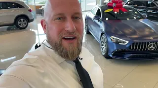 Certified Pre-Owned 2021 AMG GT 43 video tour  | "the bald guy" 720-318-7652