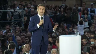 Macron picks up the pace of campaigning ahead of run-off • FRANCE 24 English