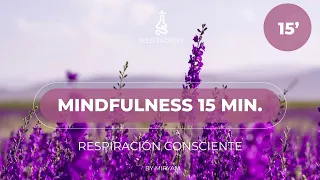 Meditación Guiada ❀ Mindfulness Atención Plena 15 minutos