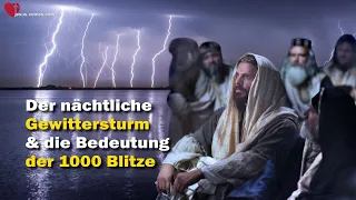 Der nächtliche Gewittersturm und die Bedeutung der 1000 Blitze ❤️ Das Grosse Johannes Evangelium