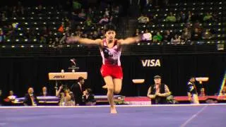 Koji Nonomura - Floor Exercise - 2012 Kellogg's Pacific Rim Championships